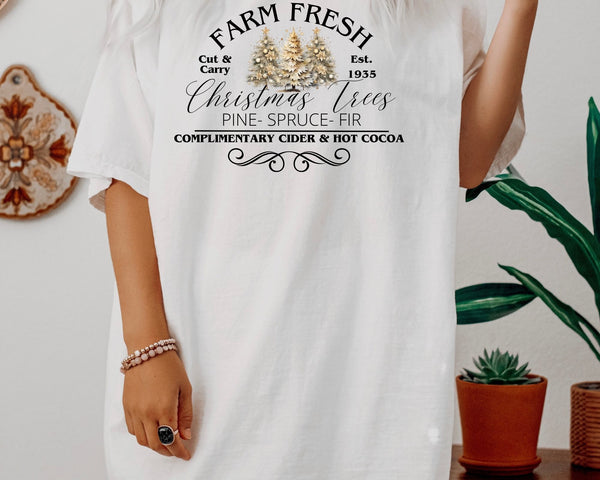 Farm Fresh Christmas Tree Tees