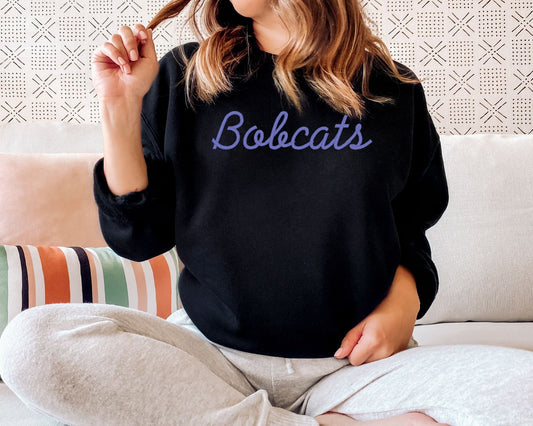 Custom Mascot Embroidered Sweatshirt