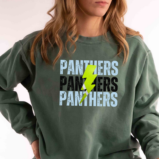 Custom Lightning Tennis Comfort Color Sweatshirt