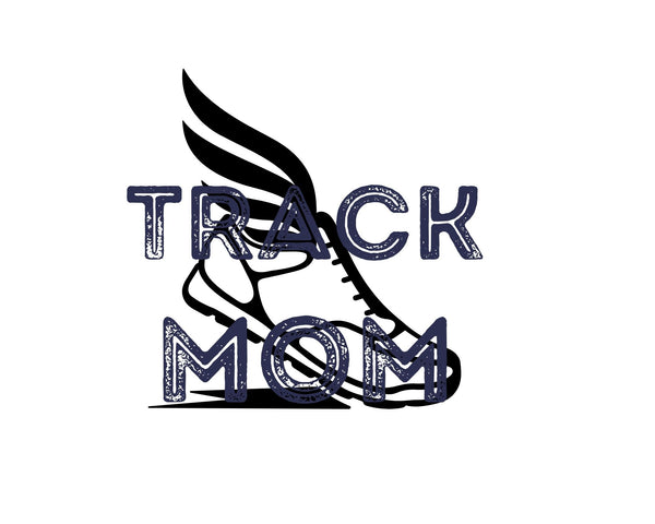 Personalized Track Mom Comfort Tee