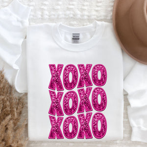 XOXO Valentine sweatshirts