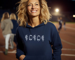 Personalized Football Season Hoodie