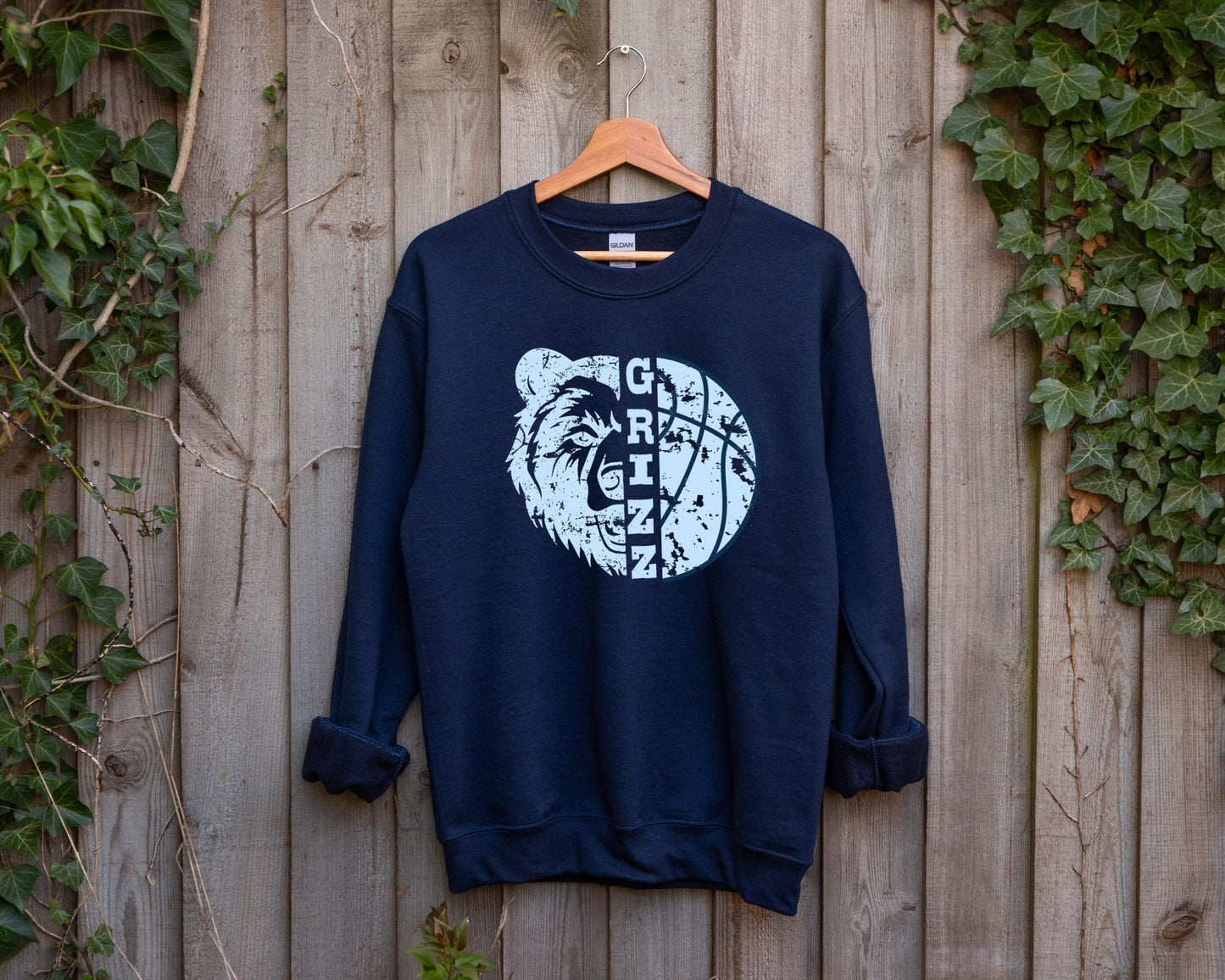 Youth Grizz Basketball Crewneck Sweatshirt