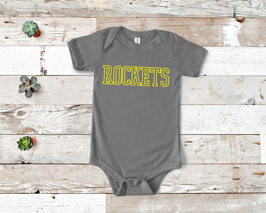 Hollow Mascot Baby Bodysuit