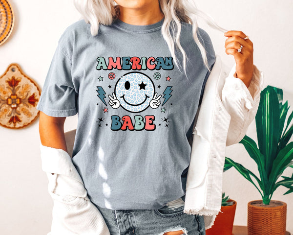 Fourth of July Smile Comfort Tee