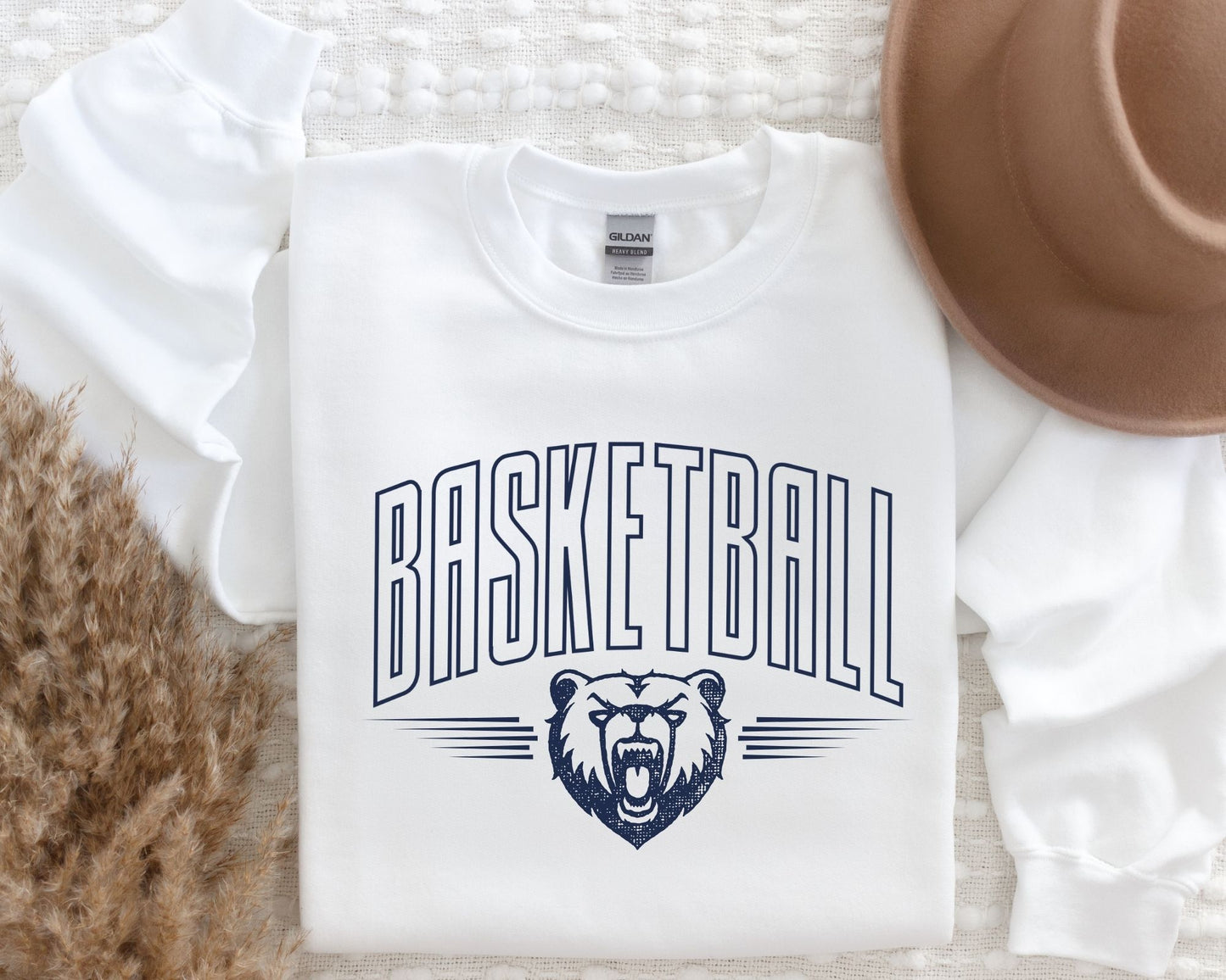 Grizzlies Basketball Crewneck Sweatshirt