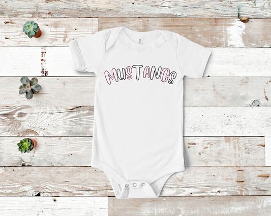 Bubble Teams Baby Bodysuit