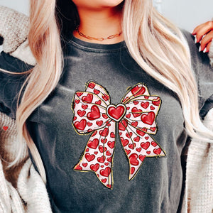 Bow & Hearts Valentines Day Tees