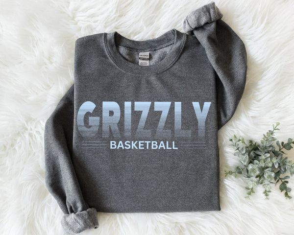 Grizzlies Basketball Crewneck Sweatshirt