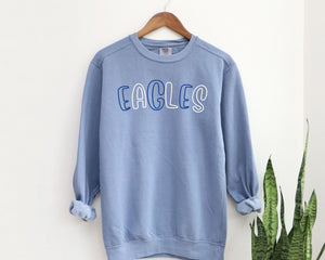 Custom Bubble Comfort Color Sweatshirt