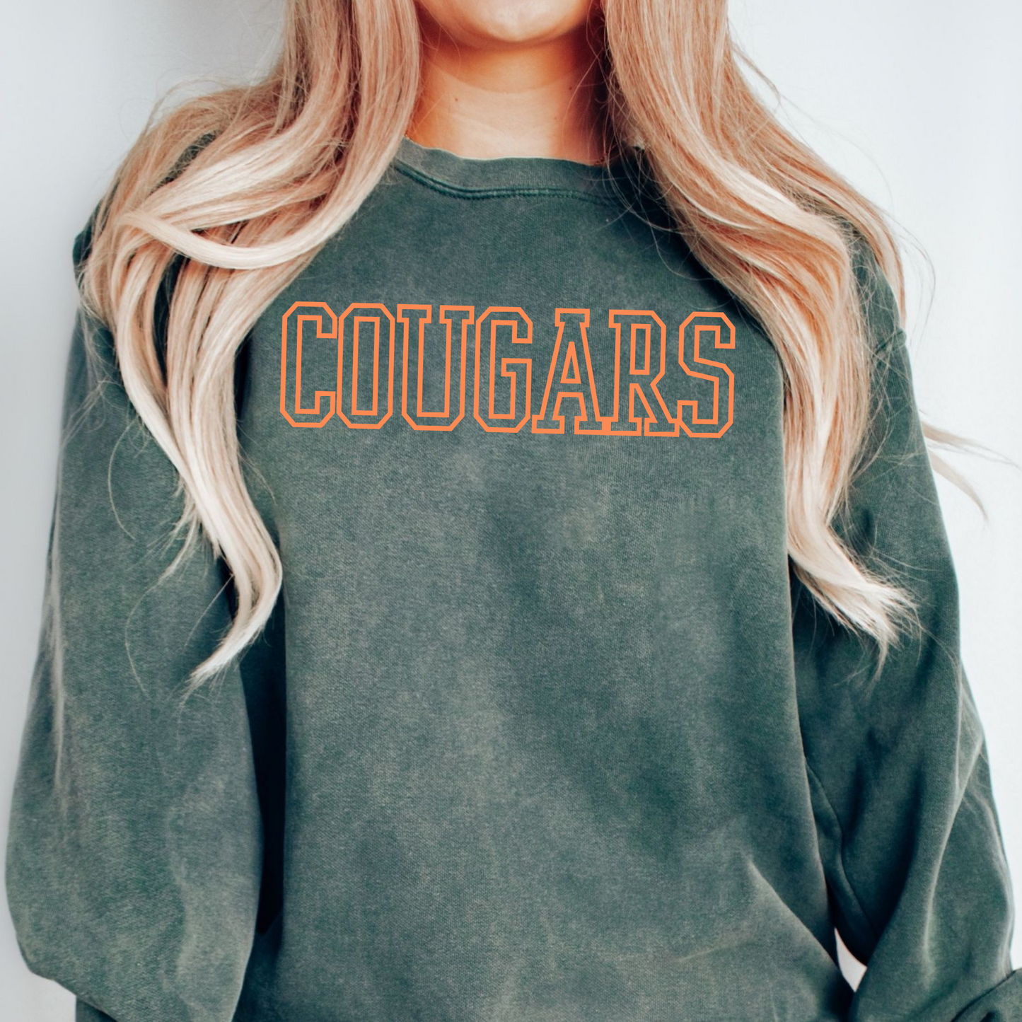 Personalized Hollow Comfort Color Sweatshirt