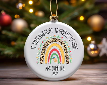 Christmas Ornament - Teacher Appreciation