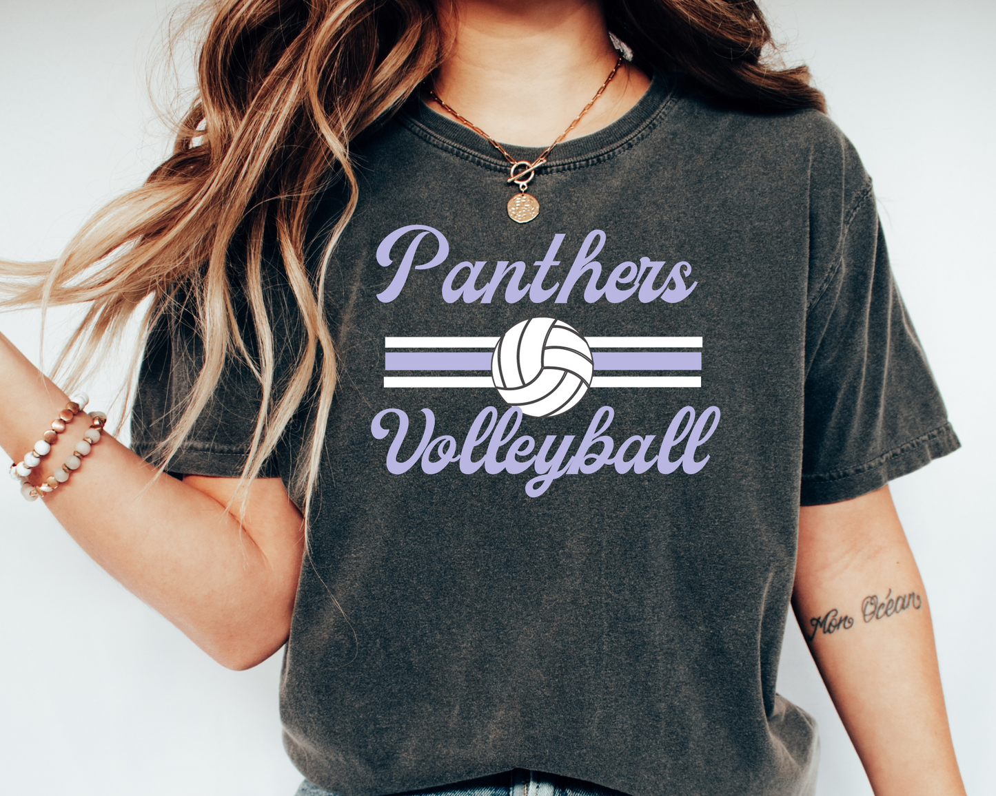 Retro Volleyball Comfort Color Tee