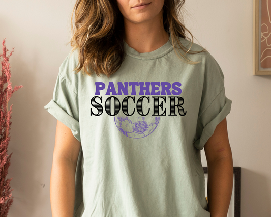 Vintage Soccer Comfort Color Tee