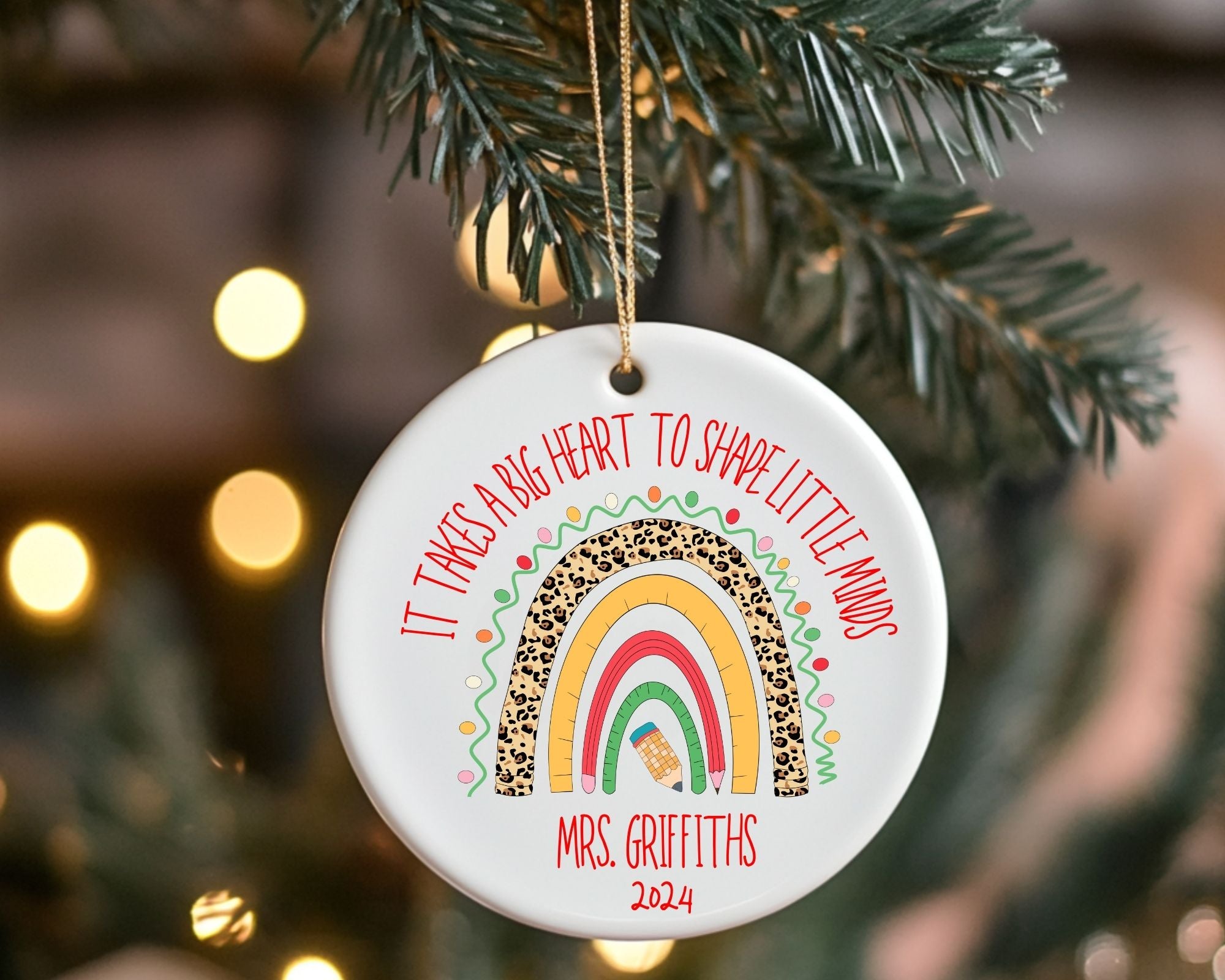 Christmas Ornament - Teacher Appreciation