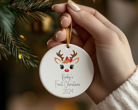 Christmas Ornaments - Baby’s First Christmas