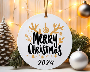 Christmas Ornaments - Merry Christmas Ornament