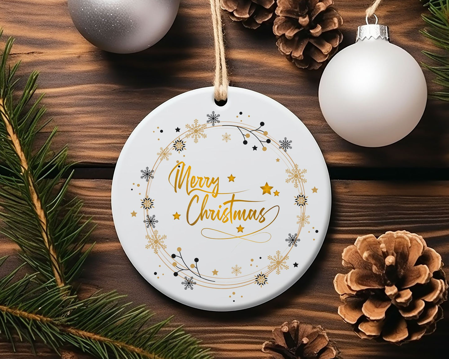 Christmas Ornaments - Merry Christmas Ornament