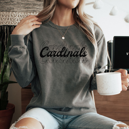 Triple Team Comfort Color Sweatshirt