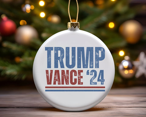 Christmas Ornaments - Trump 2024 Ornament