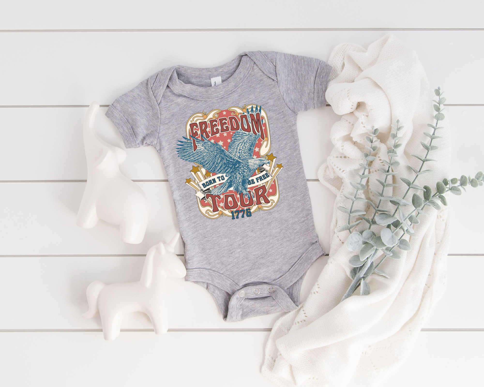 Freedom Tour Baby Bodysuit