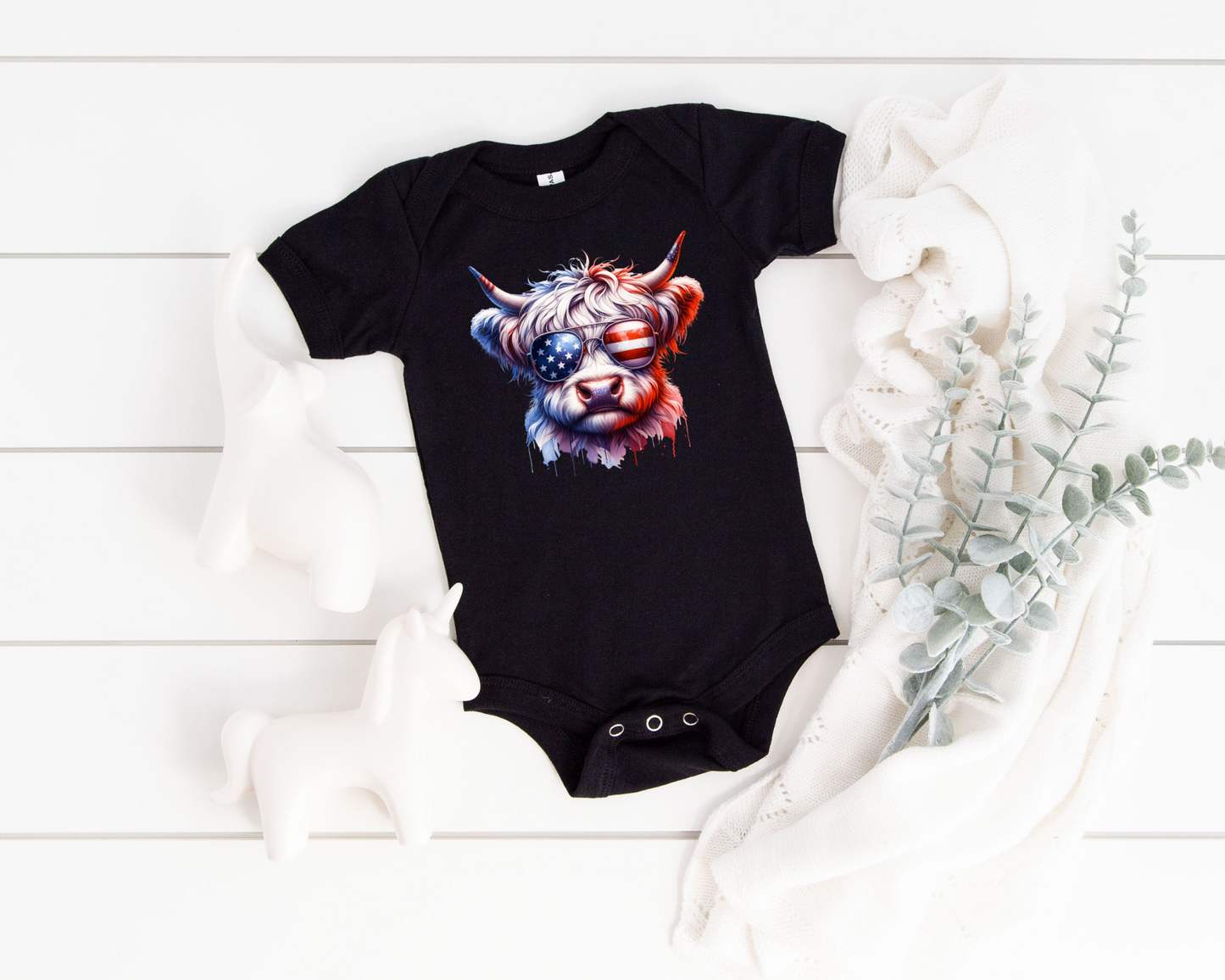 Stars and Stripes Baby Bodysuits