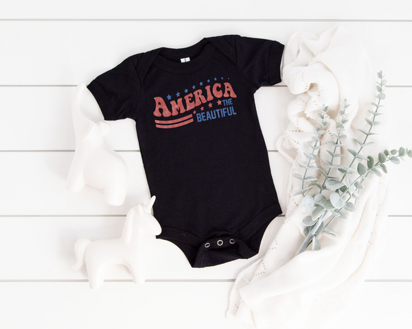 America Baby Bodysuits