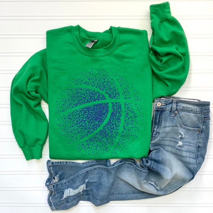 Faded Basketball Sweatshirt