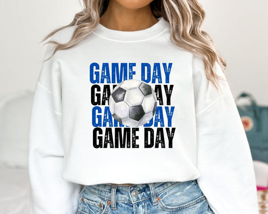 Personalized Stacked Soccer Sweatshirts