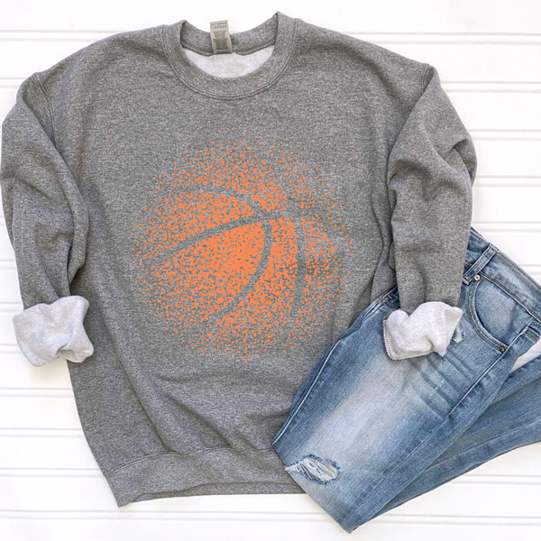 Faded Basketball Sweatshirt