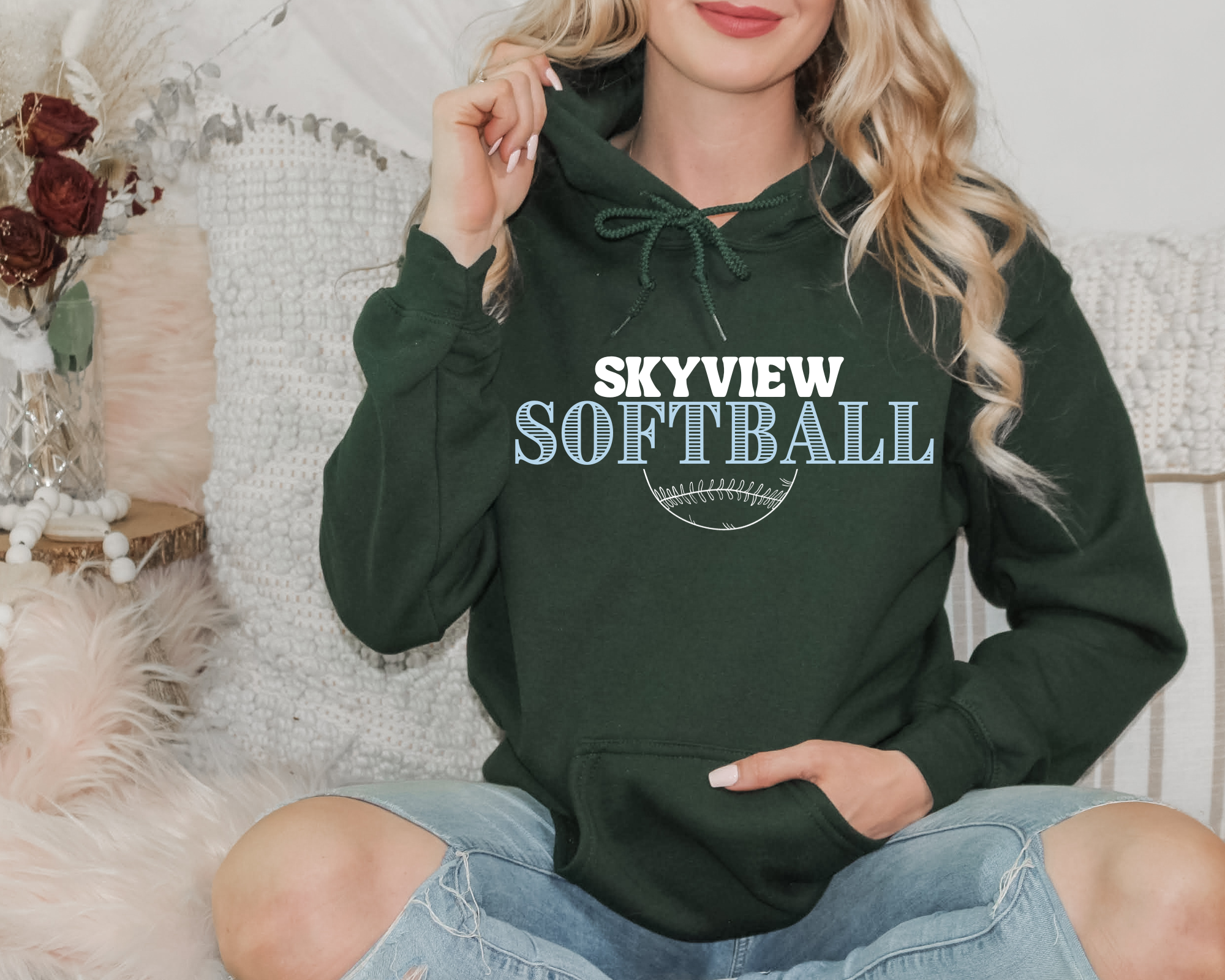 Custom Softball Hoodie