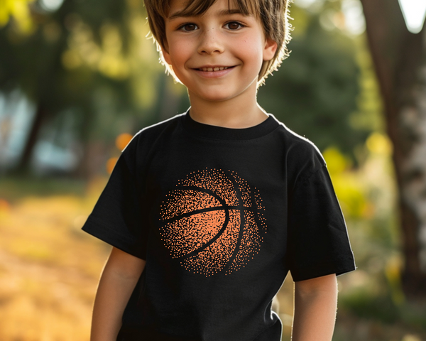 Faded Basketball Tee Youth Size