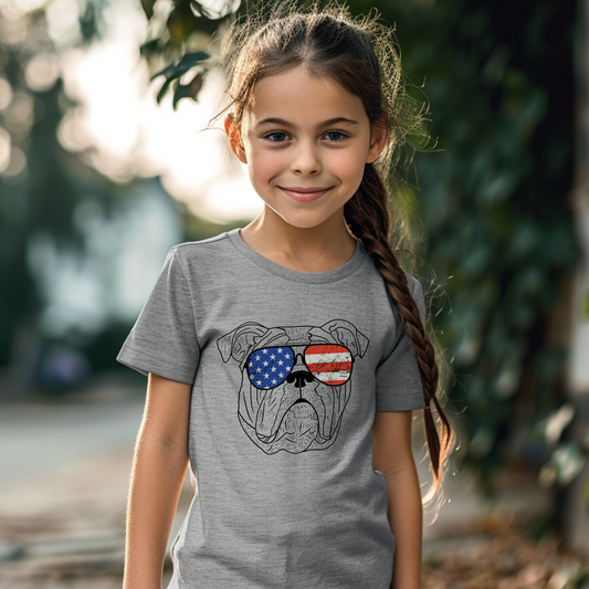 Youth USA Dog Tees