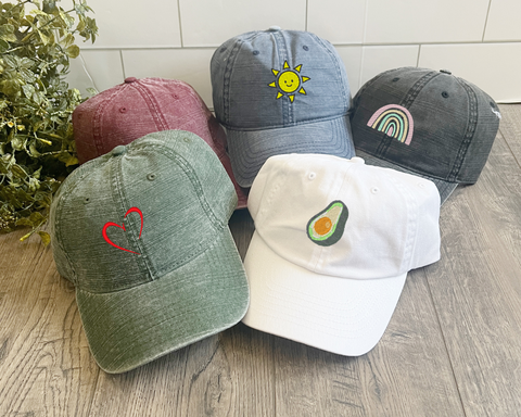 Custom Embroidered Summer Hats