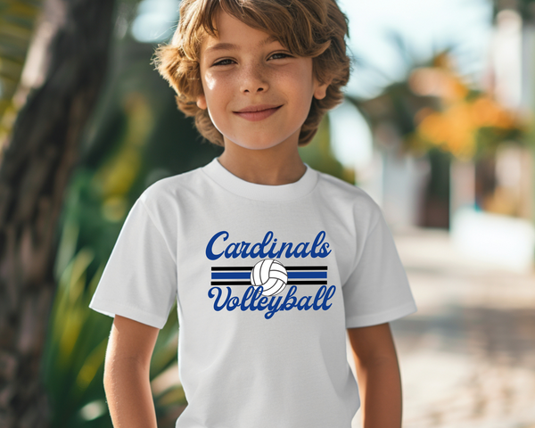 Retro Volleyball Tee Youth Size