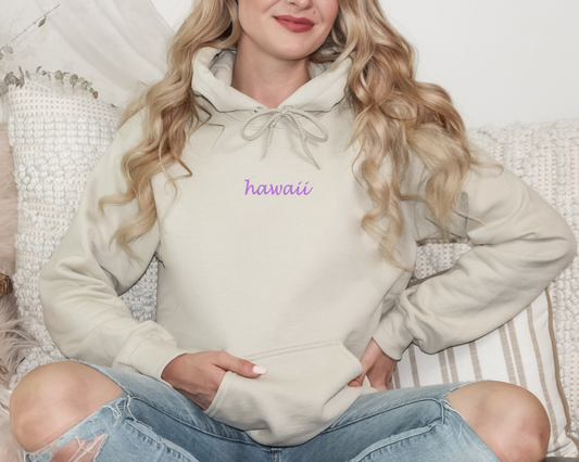 Personalized Embroidered Little State Hoodie