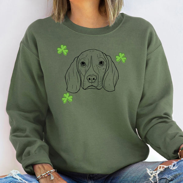 St. Patrick's Day Dog Sweatshirt