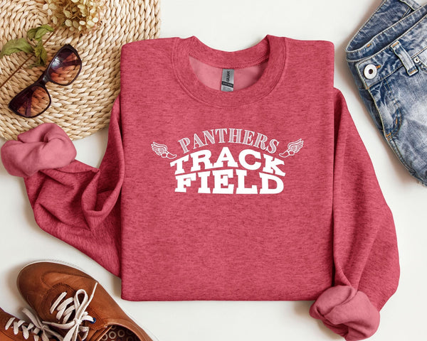 Custom Curve Track and Field Sweatshirt