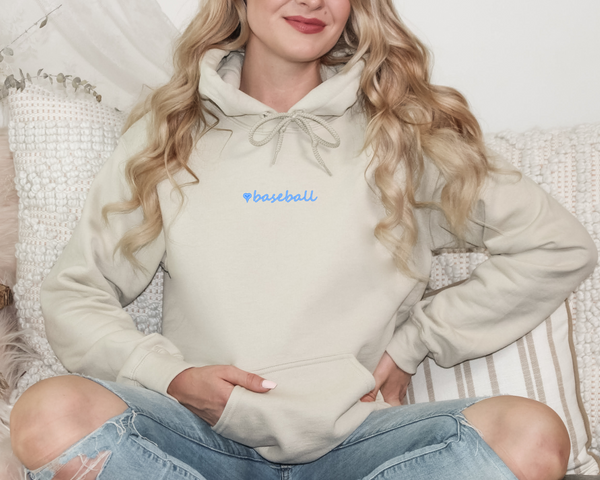 Fan Embroidered Hoodie