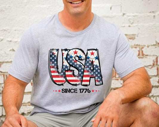 USA Flag Tees (Unisex)