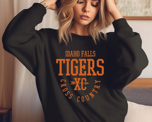 Personalized Mascot Cross Country Sweatshirts