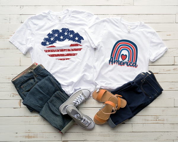 Youth Stars and Stripes Tees