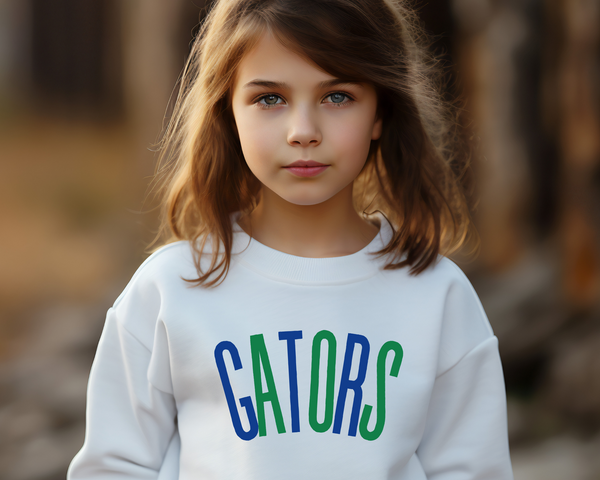 Custom Mascot Sweatshirt Youth Size