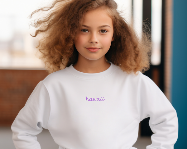 Embroidered Little State Sweatshirt Youth Size