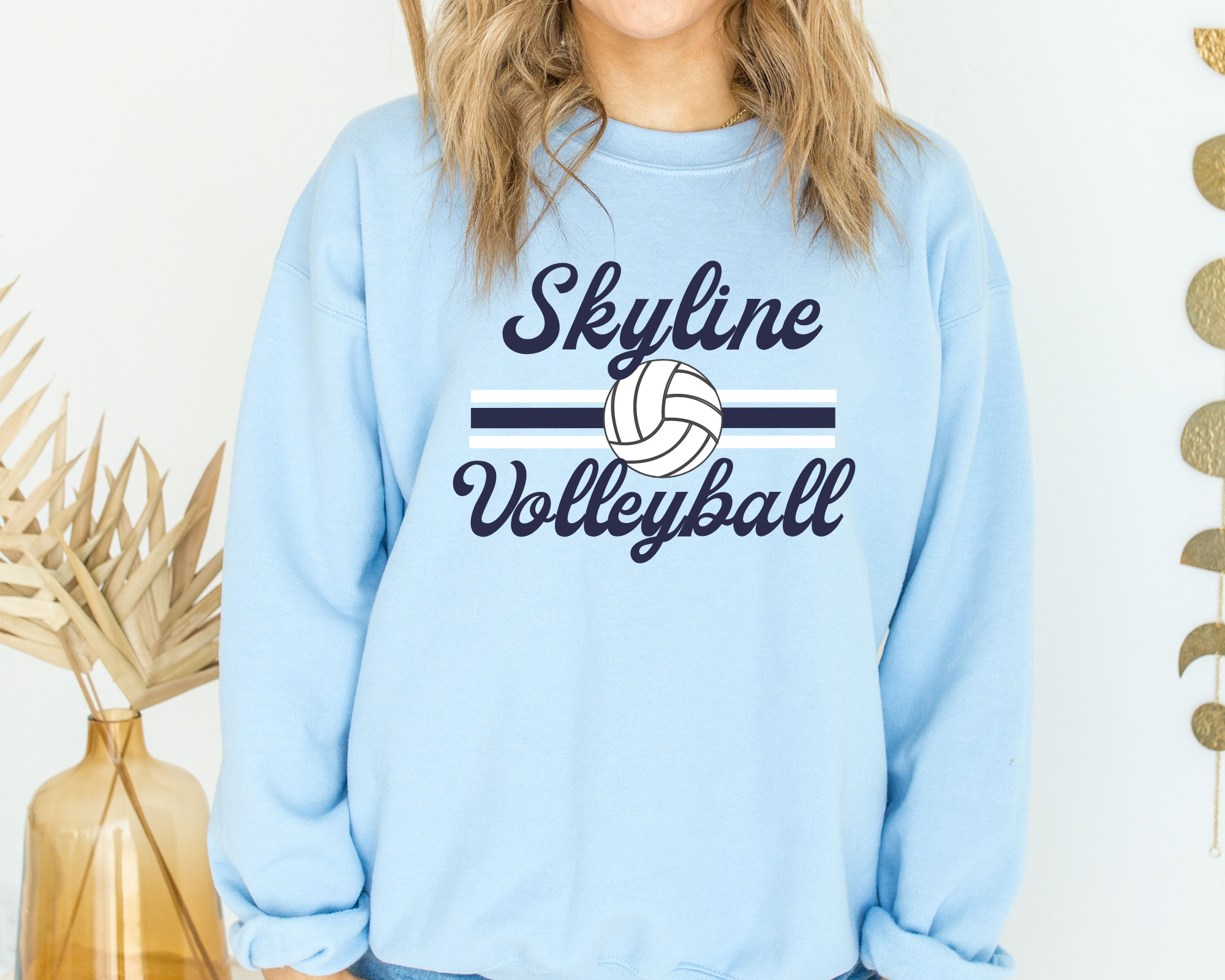 Retro Volleyball Sweatshirt