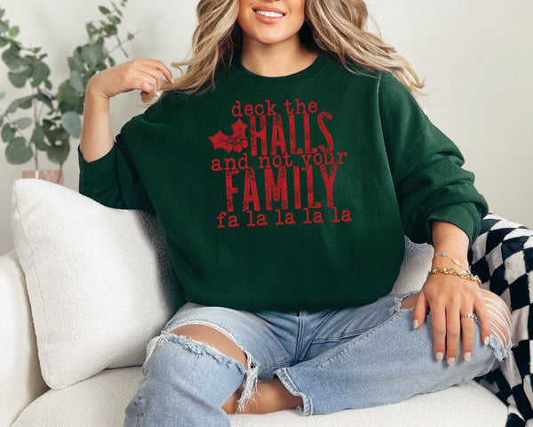 Deck the Halls... Not Your Family Crew