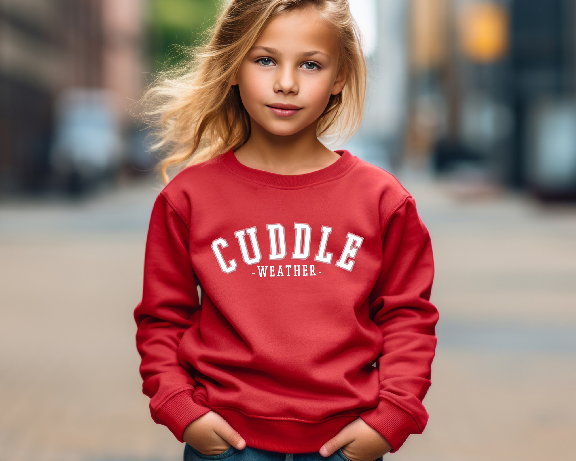 Cuddle Weather Sweatshirt Youth Size