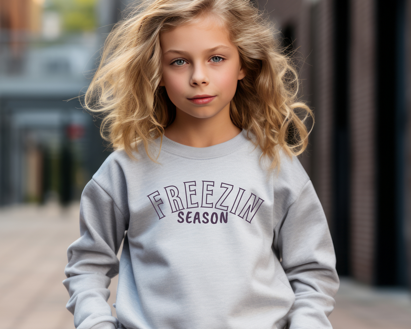 Freezin Season Sweatshirt Youth Size