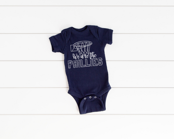 We Are The Team Personalized Baby Bodysuit