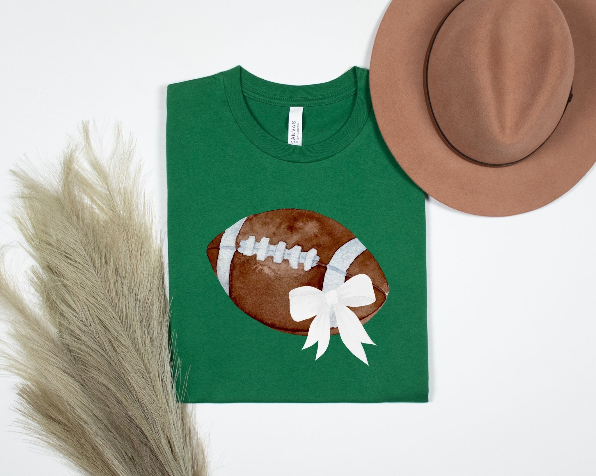 Football Bow Tee